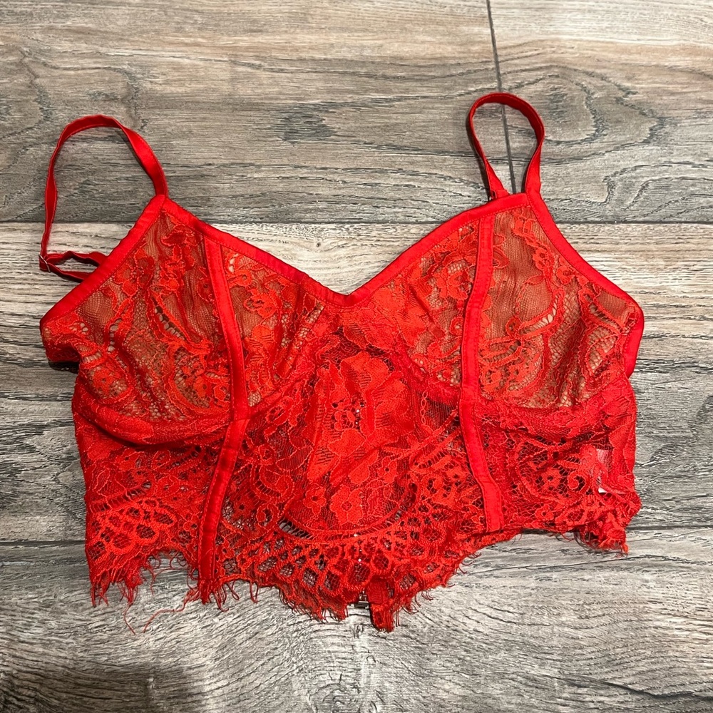 Tiger Mist Bustier Crop